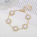 The Golden Clover Adjustable Bracelet