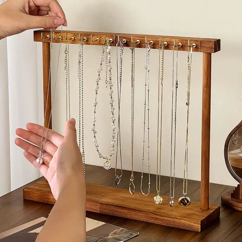 The Wooden Jewellery Display Organiser