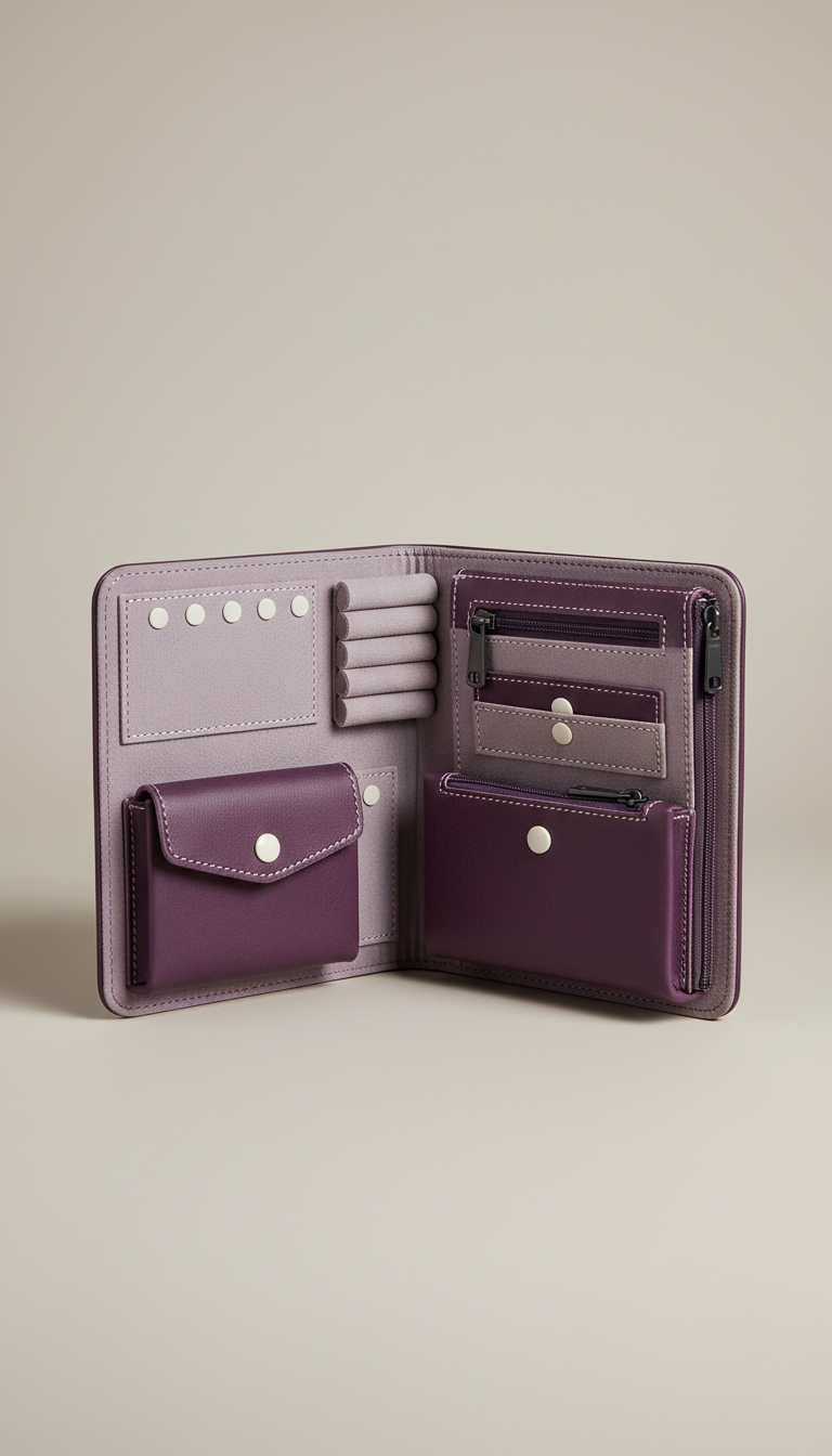 Leather Jewelry Organizer